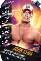 SuperCard JohnCena R10 SummerSlam RingDom