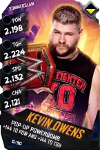 SuperCard KevinOwens R10 SummerSlam RingDom