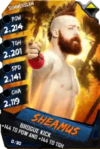 SuperCard Sheamus R10 SummerSlam PCC