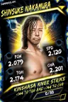 SuperCard ShinsukeNakamura R10 SummerSlam Fusion