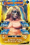 SuperCard UltimateWarrior R10 SummerSlam Throwback