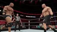 WWE2K17 Goldberg Lesnar Staredown