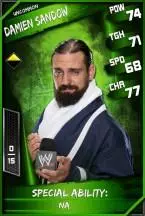 SuperCard DamienSandow 02 Uncommon