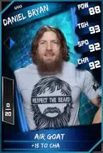 SuperCard DanielBryan 03 Rare