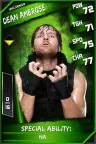 SuperCard DeanAmbrose 02 Uncommon