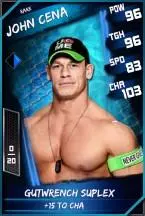 SuperCard JohnCena 03 Rare