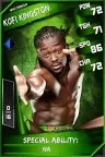 SuperCard KofiKingston 02 Uncommon