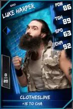 SuperCard LukeHarper 03 Rare