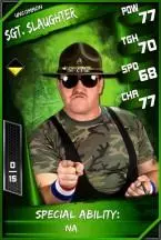 SuperCard SgtSlaughter 02 Uncommon