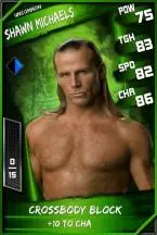 SuperCard ShawnMichaels 02 Uncommon