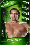 SuperCard TheGreatKhali 02 Uncommon