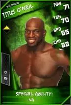 SuperCard TitusONeil 02 Uncommon