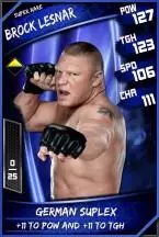 SuperCard BrockLesnar 04 SuperRare