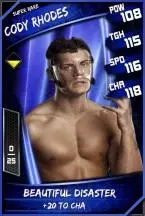 SuperCard CodyRhodes 04 SuperRare