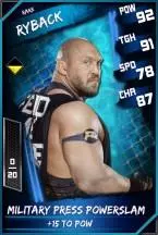 SuperCard Ryback 03 Rare