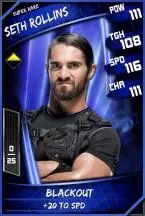 SuperCard SethRollins 04 SuperRare