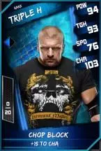 SuperCard TripleH 03 Rare