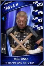 SuperCard TripleH 04 SuperRare