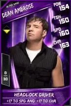 SuperCard DeanAmbrose 05 UltraRare