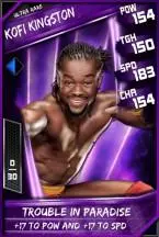 SuperCard KofiKingston 05 UltraRare