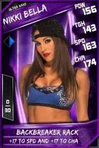 SuperCard NikkiBella 05 UltraRare PCC