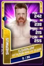 SuperCard Sheamus 05 UltraRare Fusion