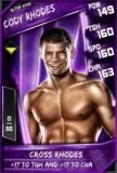 Super card  cody rhodes 05  ultra rare 9015 216