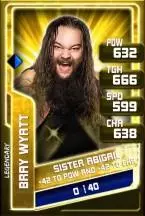 SuperCard BrayWyatt 07 Legendary Fusion