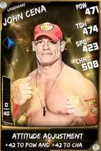 SuperCard JohnCena 07 Legendary PCC