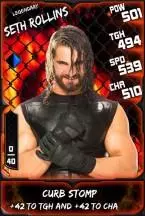 SuperCard SethRollins 07 Legendary PCC