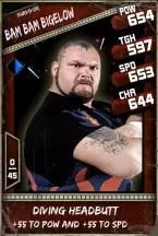 SuperCard BamBam Bigelow 08 Survivor Throwback