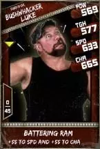 SuperCard BushwackerLuke 08 Survivor Throwback