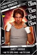 SuperCard DeanAmbrose 09 WrestleMania