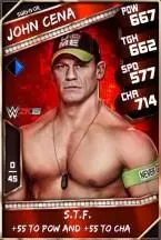 SuperCard JohnCena 08 Survivor Ladder