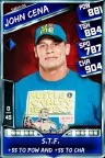 SuperCard JohnCena 08 Survivor RTG