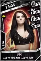 SuperCard Paige 09 WrestleMania