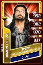 SuperCard RomanReigns 08 Survivor Fusion