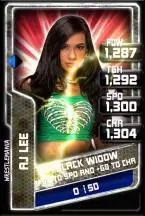 SuperCard AJLee 09 WrestleMania Fusion