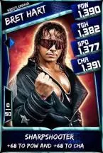 SuperCard BretHart 09 WrestleMania RTG