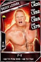 SuperCard BrockLesnar 09 WrestleMania PCC