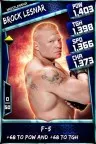 SuperCard BrockLesnar 09 WrestleMania RTG