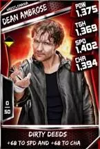 SuperCard DeanAmbrose 09 WrestleMania PCC