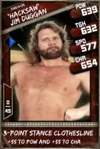 SuperCard JimDuggan 08 Survivor Throwback