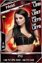 SuperCard Paige 09 WrestleMania PCC