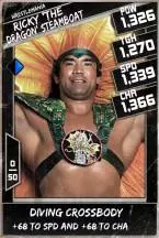 SuperCard RickySteamboat 09 WrestleMania Throwback