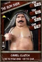 SuperCard TheIronSheik 08 Survivor Throwback