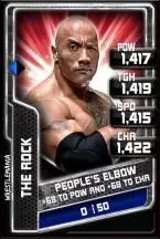 SuperCard TheRock 09 WrestleMania Fusion