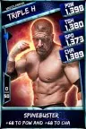 SuperCard TripleH 09 WrestleMania RTG