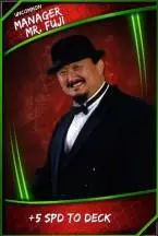 SuperCard Support Manager MrFuji 02 Uncommon