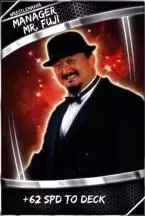 SuperCard Support Manager MrFuji 09 WrestleMania